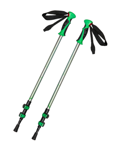 Plastic Handle Light Folding Trekking Poles